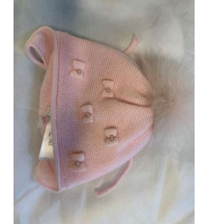 BONNET KNITWEAR POPPY PRETTY PINK 42 201