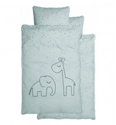 BEDLINEN JUNIOR DREAMY DOTS BLUE INT 241