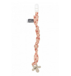 PACIFIER CORD DUSTY ROSE DUSTY ROSE 20