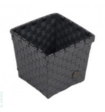 GRADO SMALL SQUARE OPEN BASKET DARK GREY