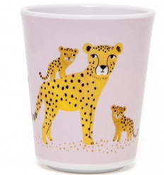 MELAMINCE CUP LEOPARD ORCHID ORCHID ICE