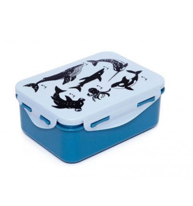 LUNCH BOX SEA ANIMALS DENIM 9