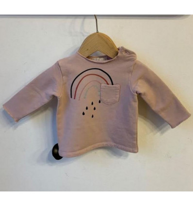 "MOON-ORG.COTTON ""RAINBOW"" SWEATSHIRT