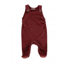PANDA-VELOUR PLAYSUIT 0/1M ICE 9