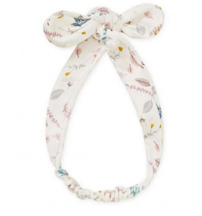 JERSEY HAIR BAND GOTS P31 PRESSED LEAVES