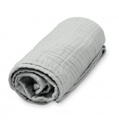 BLANKET MUSLIN GOTS GREY 21
