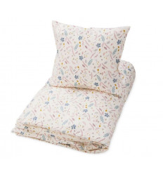 BEDDING JUNIOR 100X140 LEAVES ROSE 21
