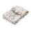 SWADDLE MUSLIN LIGHT LEAVES ROSE 21