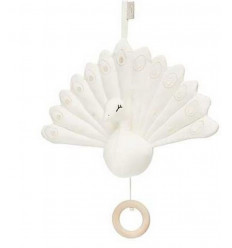 MUSIC MOBILE PEACOCK OCS CREME WHITE 21