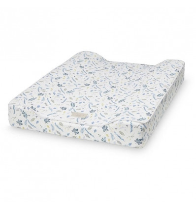 CHANGING CUSHION LINING LEAVES BLUE 21