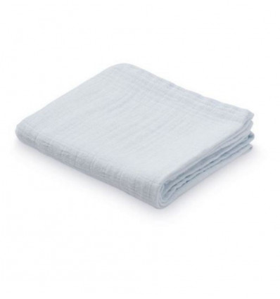 MUSLIN CLOTH GOTS 30 BABY BLUE 70X70CM 9