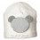 B BONNET MY FIRST FRIENDS FUR XXL WHI/