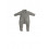 FO B COMBI KNITTED MITTEN POCKETS GREY