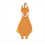 FLAT PACIFIER CUDDLE MR. FOX 232