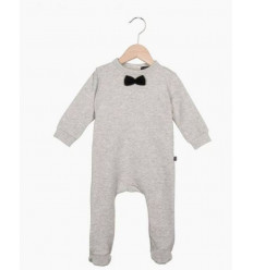BOW TIE BABYSUIT STONE 62-68 3-6M 9