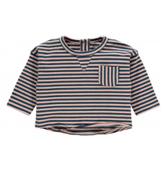 T-SHIRT LONG SLEEVE ORION BLUE STRIPE 68
