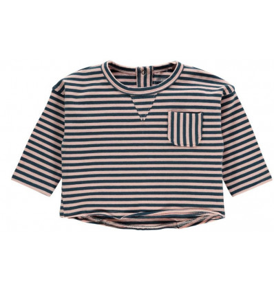 T-SHIRT LONG SLEEVE ORION BLUE STRIPE 68