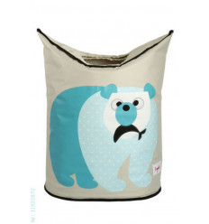 LAUNDRY HAMPER POLAR BEAR 5
