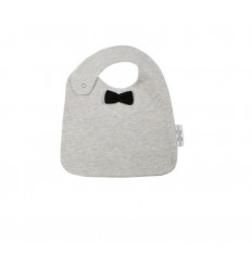 BOW TIE BIB BLACK & STONE ONE SIZE 9