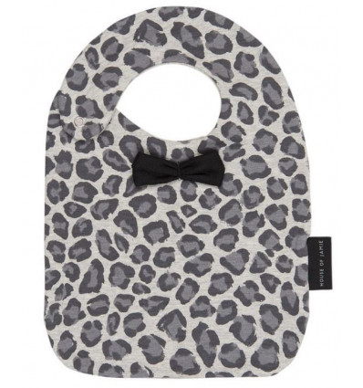 BOW TIE BIB ROCKY LEOPARD ONE SIZE 9