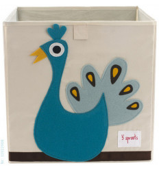 STORAGE BOX PEACOCK 5