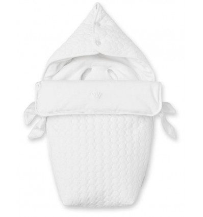 ANGELS NEST CAR SEAT NOA CRYSTAL WHI 21