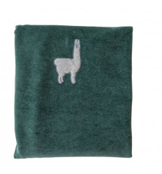 DEKEN WIEG LAMA JADE 100X75CM 201