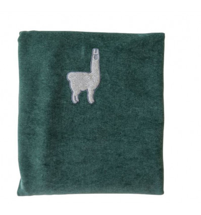 COUVERTURE BERCEAU LAMA JADE 100X75 201