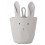 IB FABRIC BASKET RABBIT DUMBO GRY 202