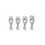 LIVA SILICONE SPOON 4 PACK DUMBO 202