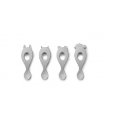 LIVA SILICONE SPOON 4 PACK DUMBO 202
