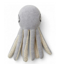 OLE KNIT MINI TEDDY OCTOPUS GREY 202