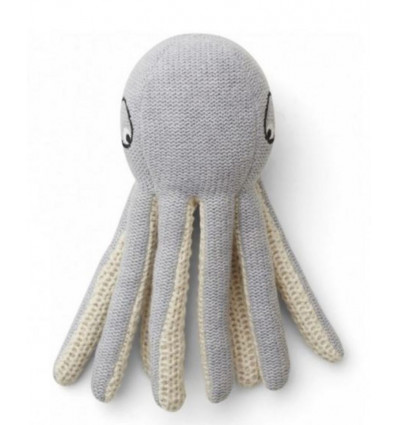 OLE KNIT MINI TEDDY OCTOPUS GREY 202
