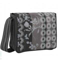 CASUAL MESSENGER BAG COLORED BLACK 6