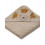 ALBERT HOODED TOWEL LION STONE BEIGE 202
