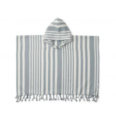 ROOMIE PONCHO Y/D STRIPE SEA 202