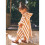 ROOMIE PONCHO Y/D STRIPE 202