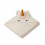 AUGUSTA HOODED TOWEL UNICORN SANDY 202