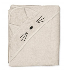 AUGUSTA HOODED TOWEL CAT SANDY 1SIZE 202