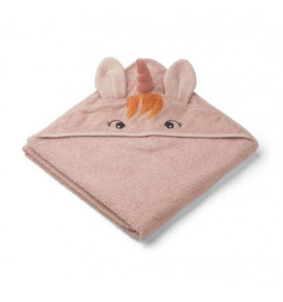 AUGUSTA HOODED TOWEL UNICORN SORBET 202