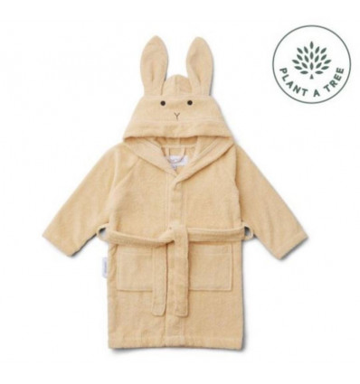 LILY BATHROBE RABBIT SMOOTHIE yel 202