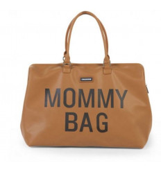 MOMMY BAG SIMILI CUIR BRUN 243