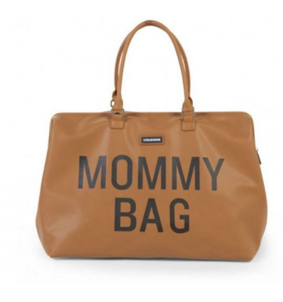 MOMMY BAG SIMILI CUIR BRUN 243
