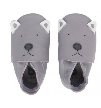 BOBUX SOFT SOLES GULL GREY WOOF S 22
