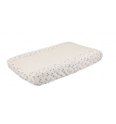 CHANGING PAD COVER 45X70CM LEAVES 203