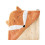 HOODED TOWEL 75X75CM MR. FOX 25