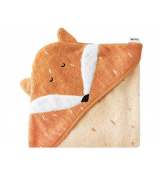 HOODED TOWEL 75X75CM MR. FOX 25