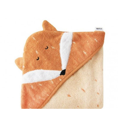 HOODED TOWEL 75X75CM MR. FOX 25