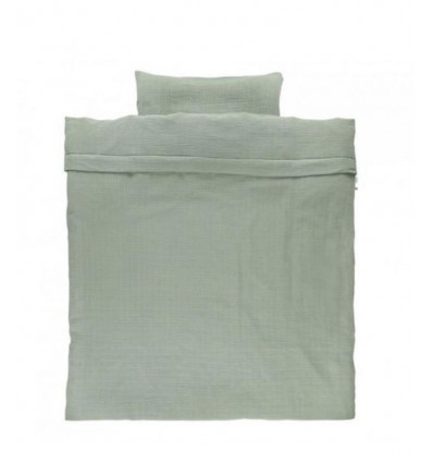 COT DUVET COVER BLISS OLIVE 25