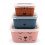 SNACKBOX BAMBOE ANIMAL CLUB 3PSC 202